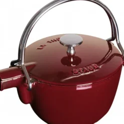 Théière*STAUB Théière Fonte 1.15 L Grenadine