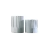 Toque De Cuisinier*MATFER Toque de Cuisinier plissée H 225mm x10
