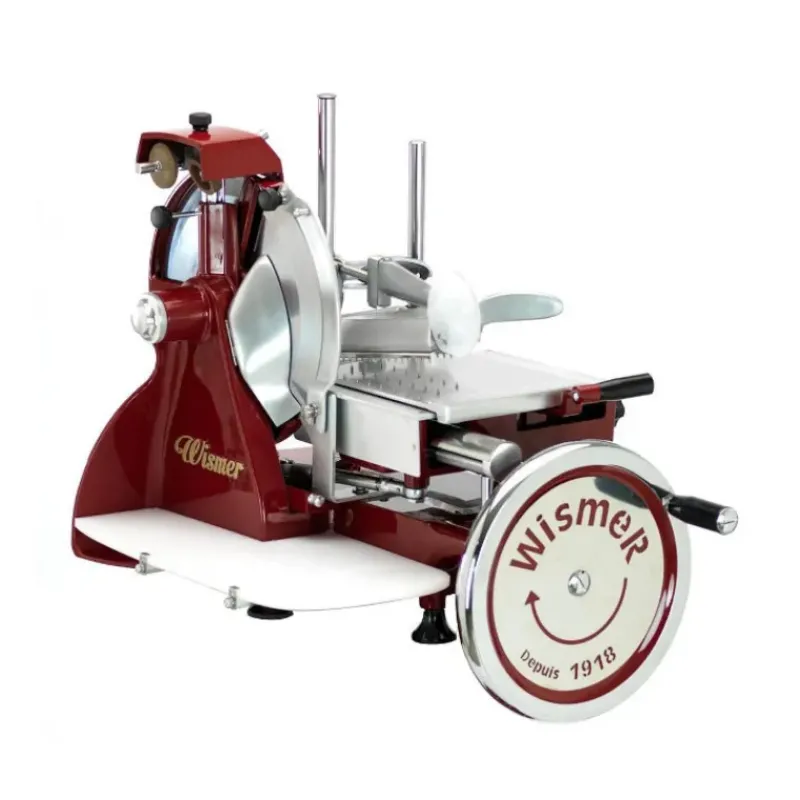 Préparation|Trancheuse À Jambon*WISMER Trancheuse à Jambon Manuelle Rétro Rouge 350 mm