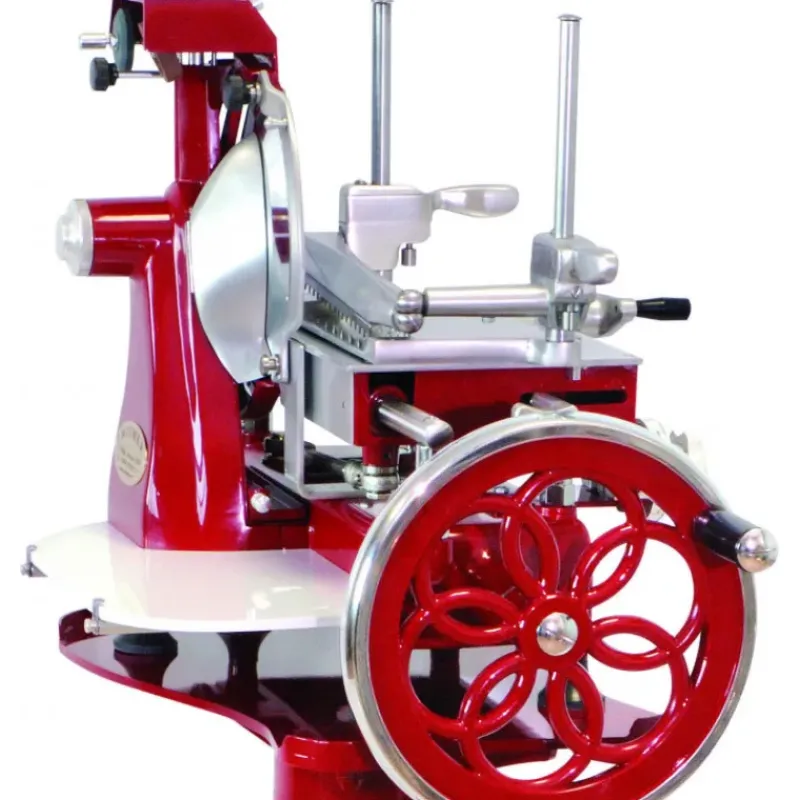 Préparation|Trancheuse À Jambon*WISMER Trancheuse à Jambon Manuelle Rétro Rouge 300 mm