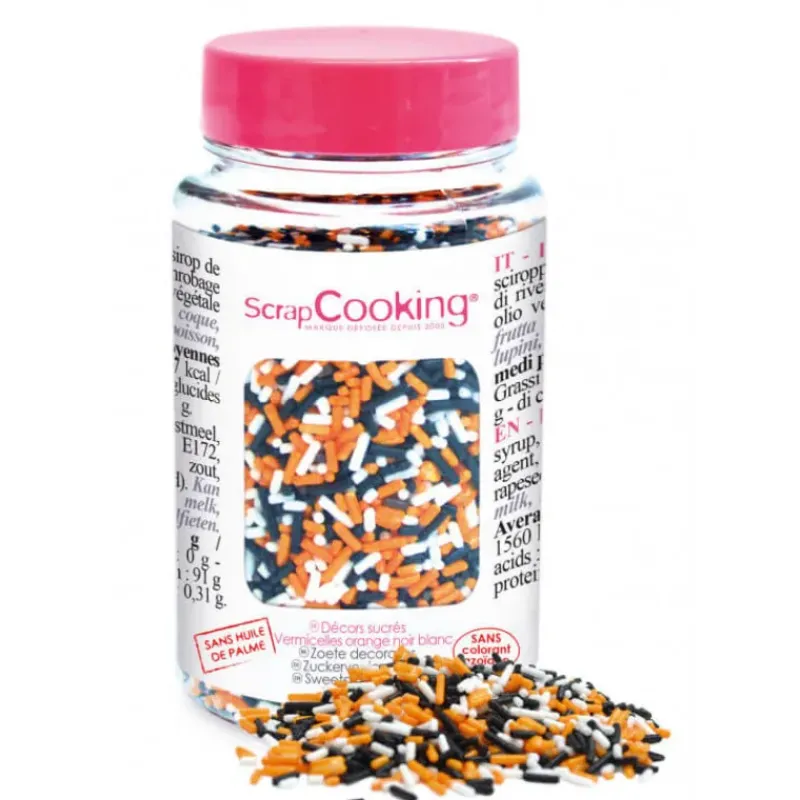 Décoration Comestible*SCRAPCOOKING Vermicelles Halloween 80 g