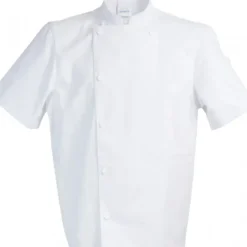 Veste De Cuisine*ROBUR Veste de Cuisine Mixte Blanche MADRAS T.0