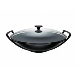 Woks*LE CREUSET Wok 36 cm Noir Mat