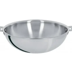Woks*CRISTEL Wok Casteline Ø 24 cm Manche Amovible Inox