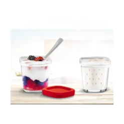 Yaourtière*SEB Yaourtière 6 pots Multi Délices Express Compact 450 W