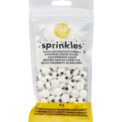 Décoration Comestible*WILTON Yeux en Sucre Ø 1 cm 57 g