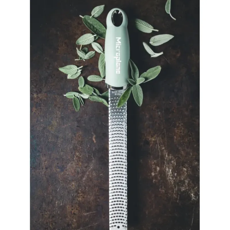 Zesteur|Râpes À Fromage*MICROPLANE Zesteur Premium Classic Vert Sauge